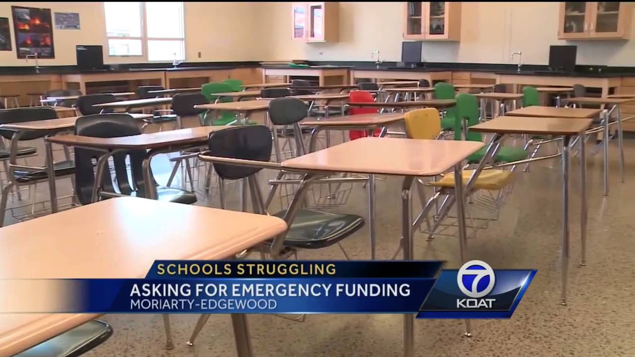 Moriarty and Edgewood Schools Asking for Emergency Funding YouTube