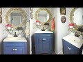 MARAVILLOSA TRANSFORMACION de  UN Baño Pequeño CON POCO DINERO, Elegante, Fresco y CHIC