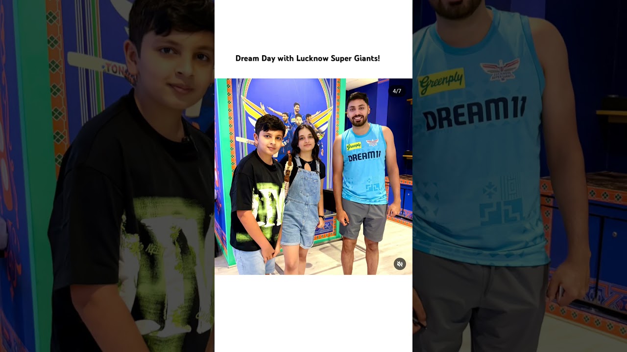 Aayu and Pihu’s Exciting Visit to Lucknow Super Giants | Dream Come True!