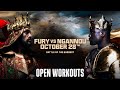 TYSON FURY VS. FRANCIS NGANNOU OPEN WORKOUTS LIVESTREAM