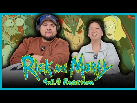 *RICK AND MORTY* BLIND REACTION | 4x10 | Star Mort Rickturn of the Jerri