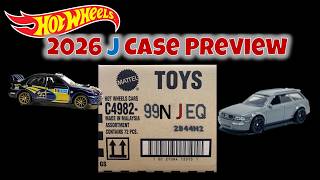 Hot Wheels 2026 J Case Preview - Newest Mainlines