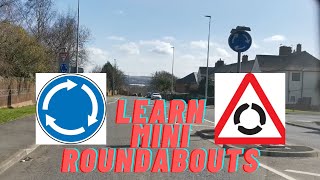 How To Use Mini-Roundabouts | Learn to drive I Mini roundabouts explained