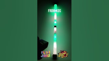 “Unleash Your Flow: LED Devil Stick Chronos JS2 by@kosmosjuggling  #juggling #Flow #FlowArts #Kosmos