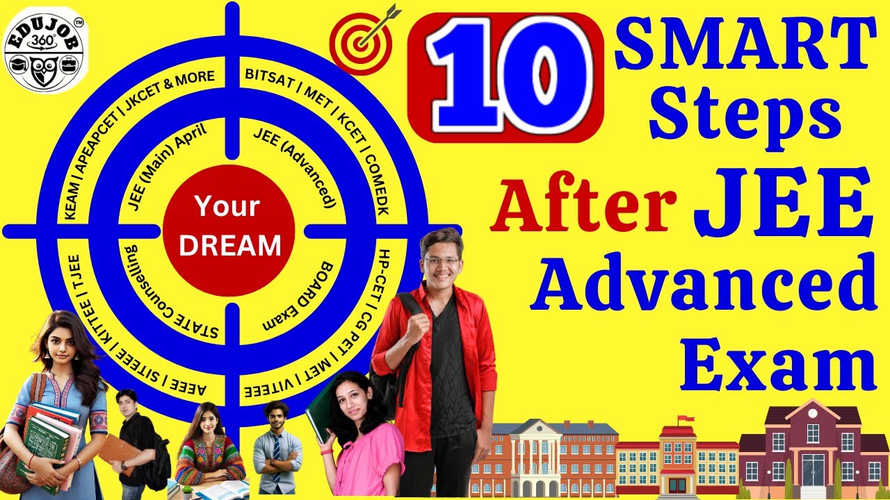 JEE Advanced: 10 Smart Steps to Be Taken After It - YouTube