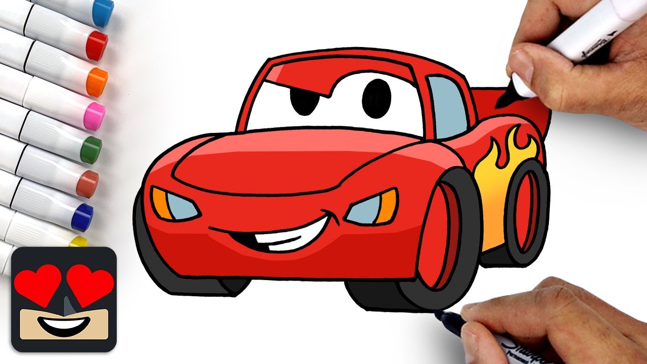 How To Draw Lightning McQueen Really Easy Drawing Tutorial 46 OFF How To Draw Lightning McQueen Really Easy Drawing Tutorial 46 OFF