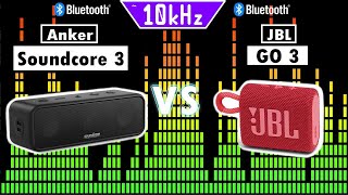 Anker Soundcore 3 vs. JBL GO 3 🔊 Comparison of speaker sound quality
