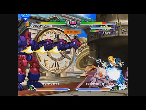 MvC2: Khaos - Storm/Sentinel 'God Mode' Combo .:8.6.21:.