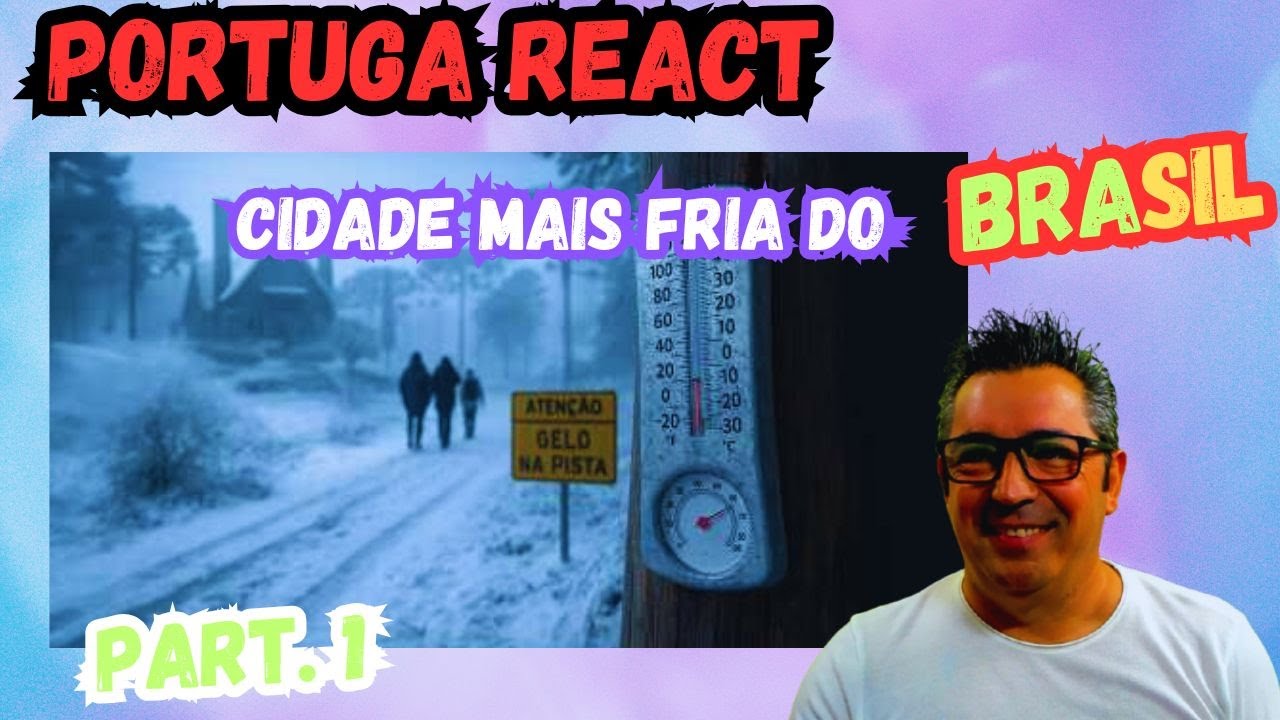 Portuga reage a A Vida na CIDADE MAIS FRIA do Brasil | Urupema [DOCUMENTÁRIO] Part.1