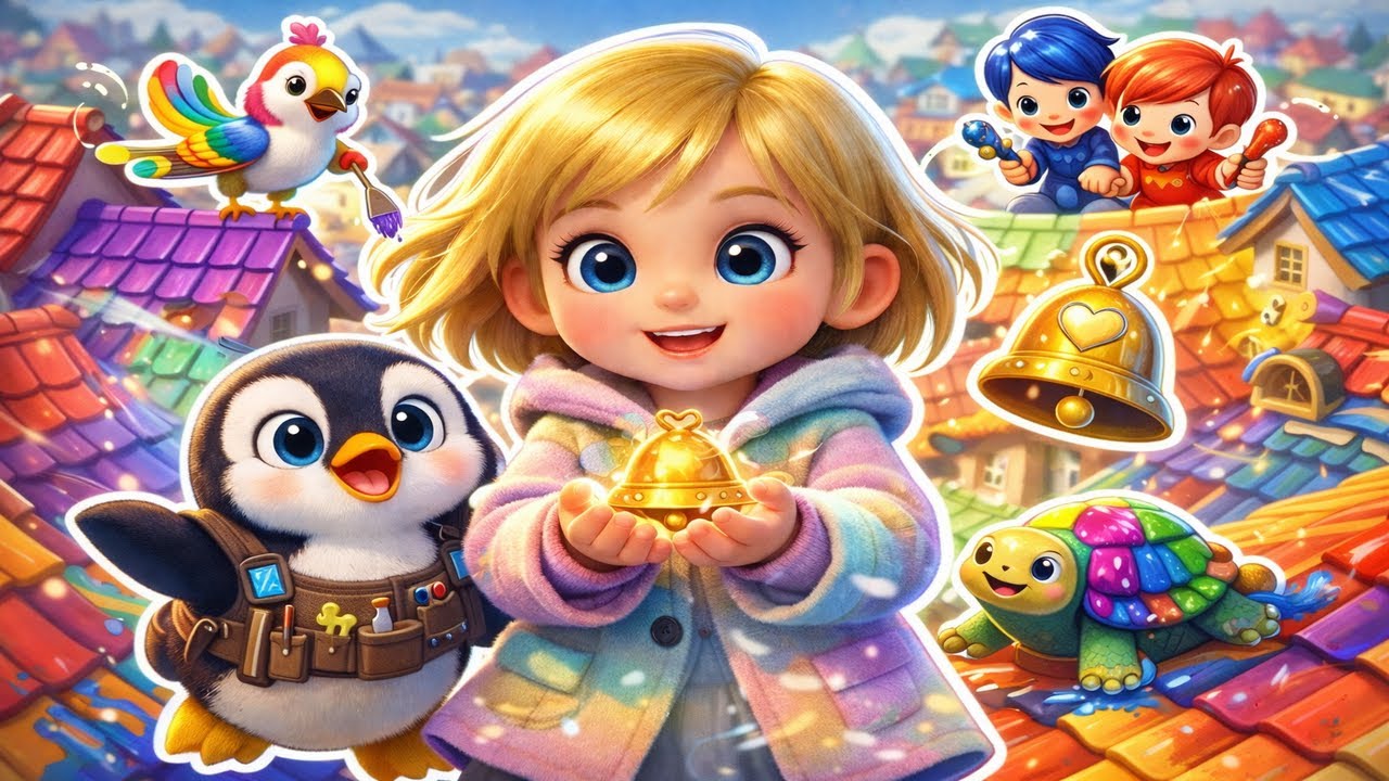 Emma and Chilly Bring Harmony Back to Rainbow Roof Town 🌈🏘️✨