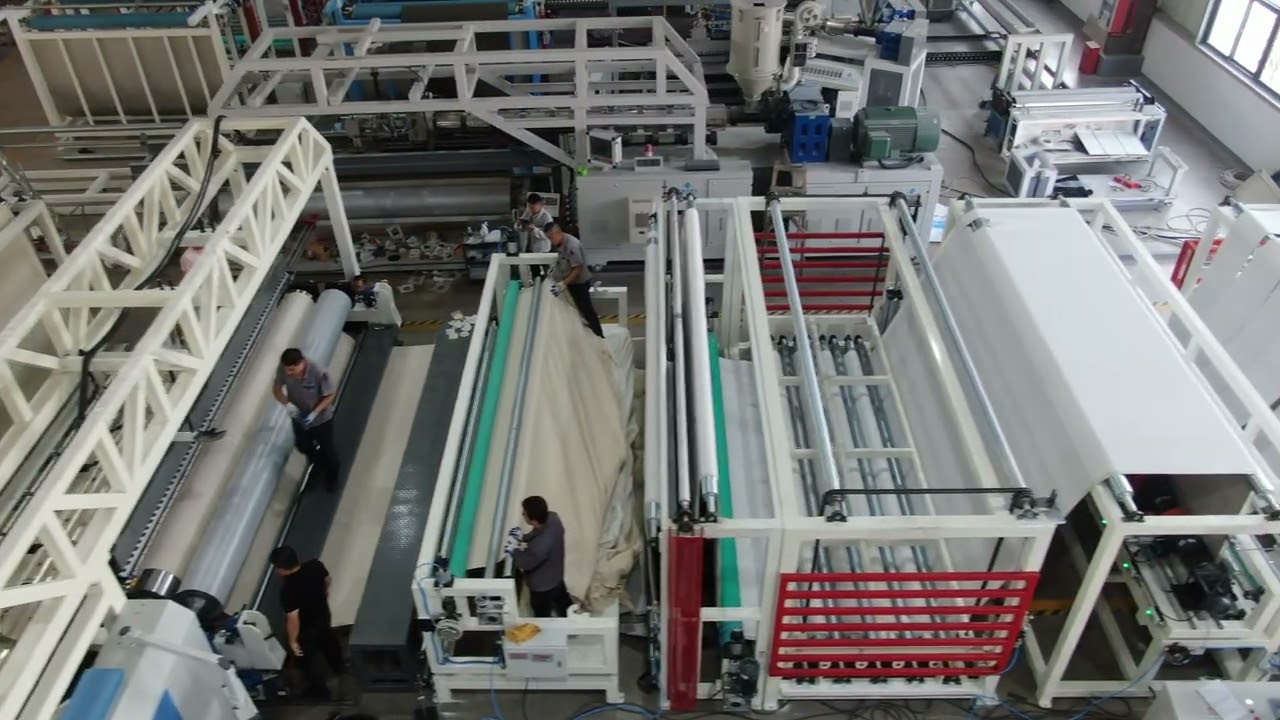 TPE back coating and secondary back coating machine for carpet