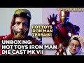 UNBOXING & REVIEW: HOT TOYS IRON MAN TERBAIK? (HOT TOYS IRON MAN MARK 7 DIE CAST)