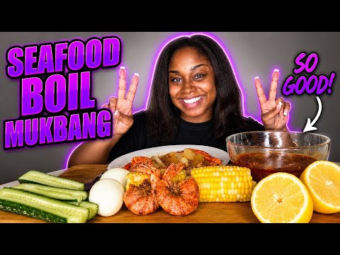     SEAFOOD BOIL MUKBANG | Let’s Eat! 🦀🤤