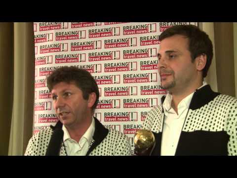 Eric Bonnel, director, Val Thorens Tours, and Gregory Guzzo, director, Val Thorens Tourism