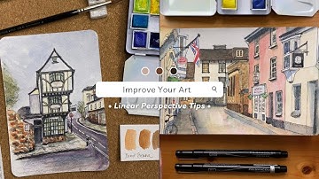 Perspective Drawing - 5 BIGGEST MISTAKES Beginners Make (and how to fix them!)