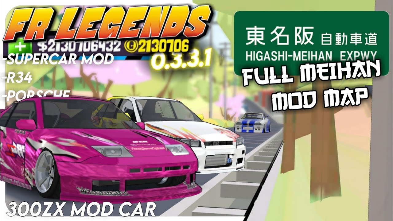 Fr legends mod UNLIMITED MONEY AND GOLD versi terbaru | 300zx, 370z ...