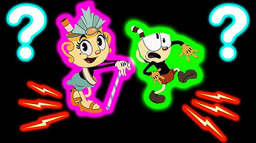 6 Ms. Chalice is dancing (THE CUPHEAD SHOW!) Background Variations in 44 Seconds