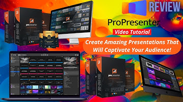 ProPresenter Review 2021 - How To Get Started With ProPresenter! (Video Tutorial)