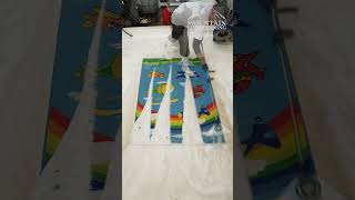 From Dirt To Disney: This Disgusting Rug Transforms into Pixar Magic! ASMR Carpet Cleaning. #shorts