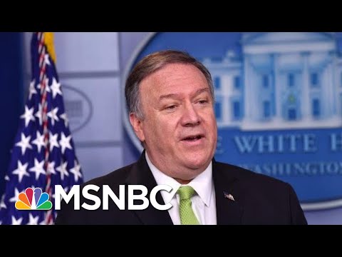 Pompeo: We Shared 'All Of The Intelligence' On Soleimani With Congress | MSNBC