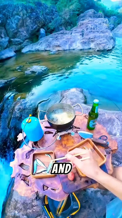 “Savoring the Simple Joys of Life 🎣🍲🌄”
