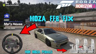 How to fix Moza FFB on Forza Horizon 6!!! Without Moza pedals or HGP shifter 