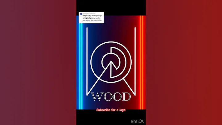 Name logo graphic design #wood  #shortsfeed #shortsviral #trending #trendingshorts #namelogo #logos