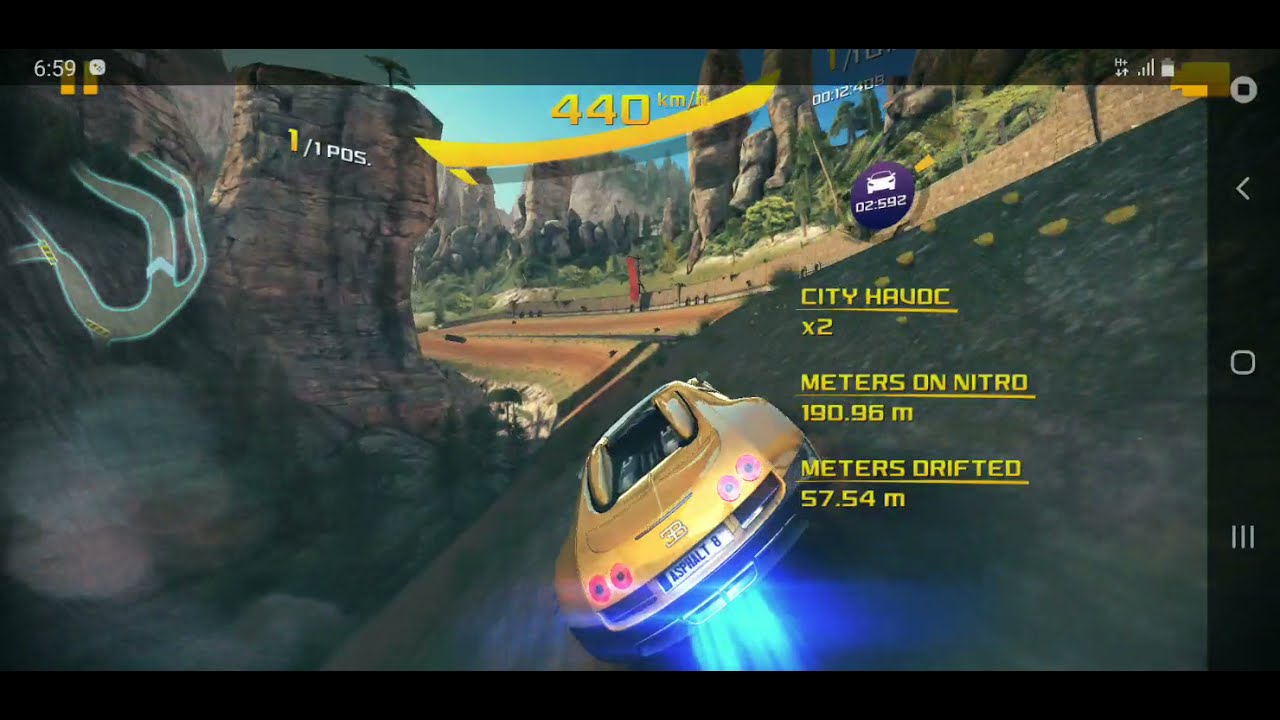 First Day Gauntlet Race: Asphalt 8 Airborne - YouTube