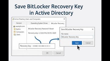 Save Bitlocker Recovery Key in Active Directory