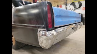 Narrowing Muscle Car Rear Bumper - What I Learned