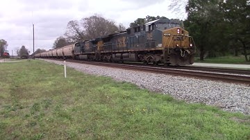 CSX P090-24 & G622-20 & Q300-24 with some Horn Salutes P42DC/Two AC44CWs & ES40DC/ES44AH