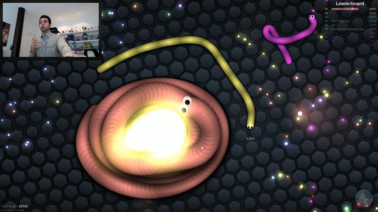 Slither.io #5 Intentando superar record! 