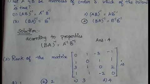 TNEB AE MATHS 2018- solutions for previous year question with explanations