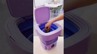 "Tiny Washer, Big Clean: Honest Review of the Foldable Mini Washing Machine" #amzonproduct
