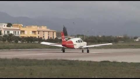 Piper Cherokee Arrow - Takeoff in Son Bonet (LESB)