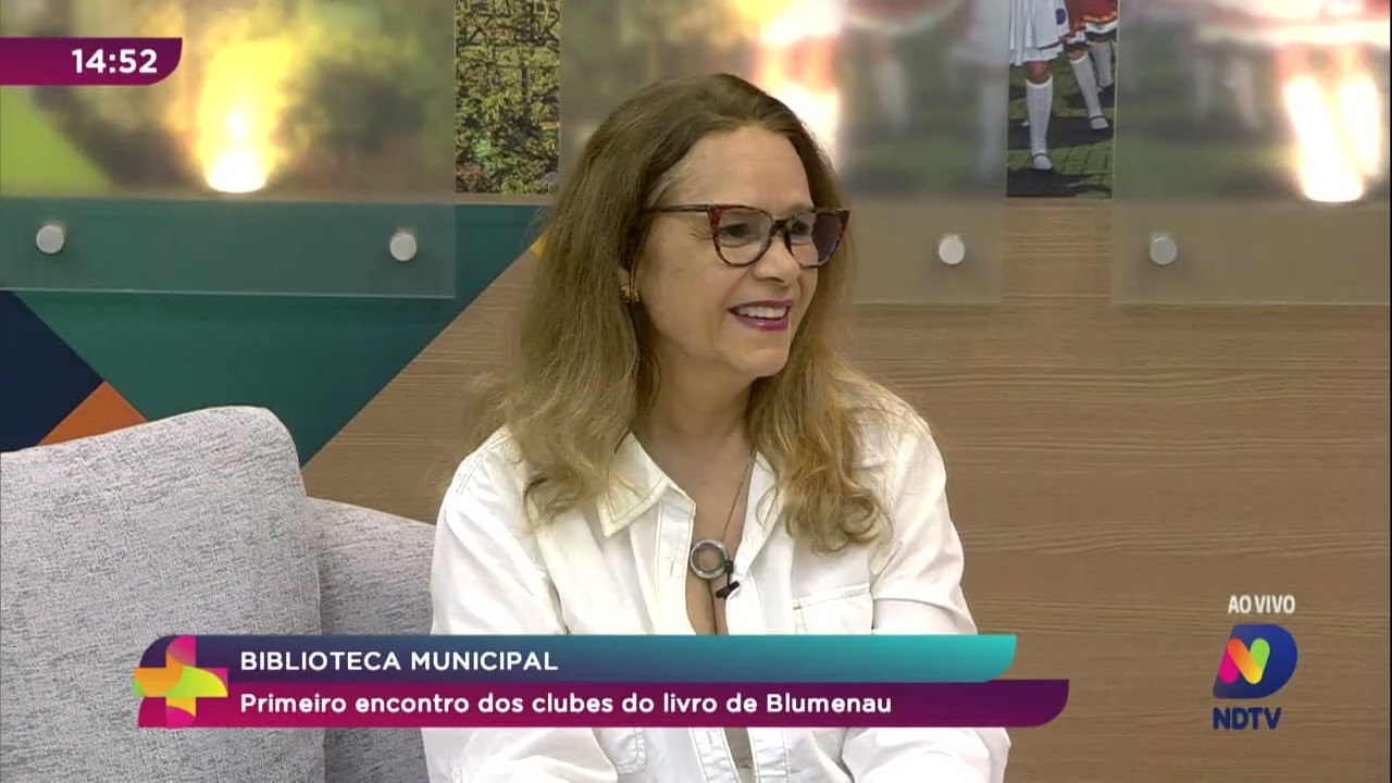 Biblioteca Municipal: primeiro encontro dos clubes do livro de Blumenau