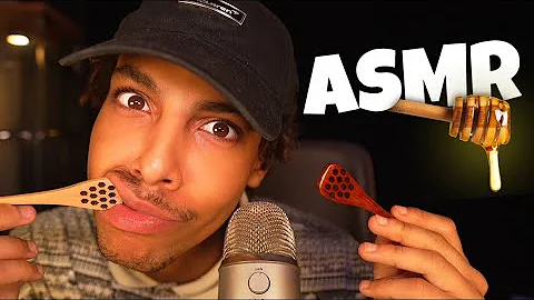 ASMR | Honey Spoon MOUTH SOUNDS (Instant Tingles)