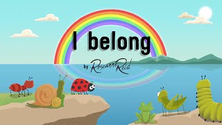 I belong | Lyric video (performance track) | Sing Up Day 2024