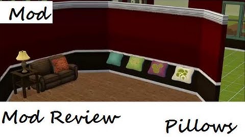 The Sims 3 Mod Showcase - Sofa Pillows