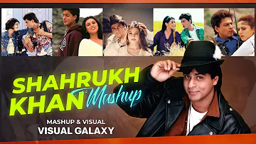 Shah Rukh Khan Mashup | Visual Galaxy | SRK Mashup | Bollywood Lofi | 90s SRK Mashup