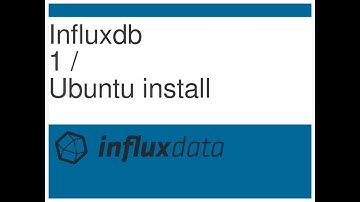 1/ -influxdb- install