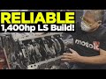 How to build a reliable 1400 horsepower ls engine