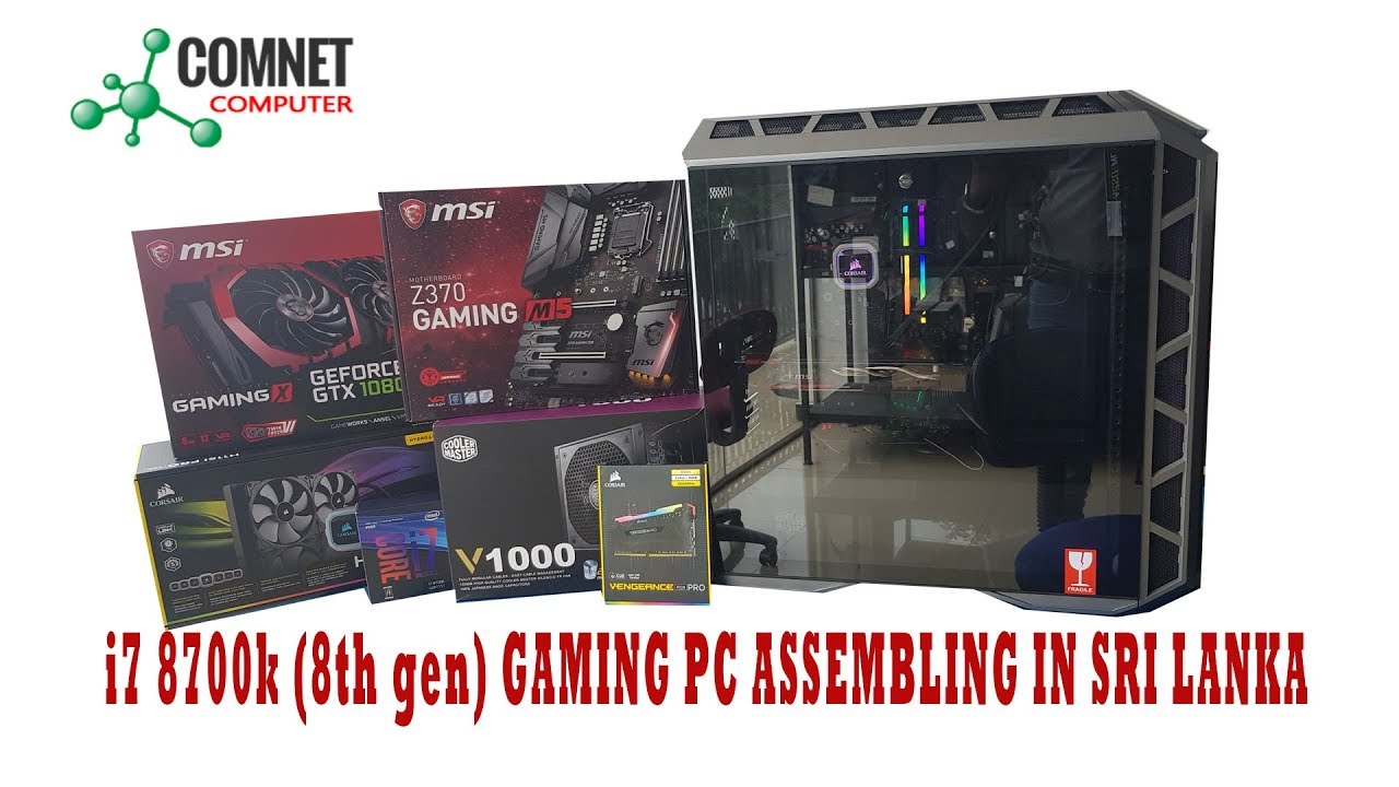 DIY Gaming Desktop Computer Price In Sri Lanka with Dual Monitor