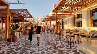 Walk with me to Naxos downtown and Portara ( 4k , HDR ) ( Greece )