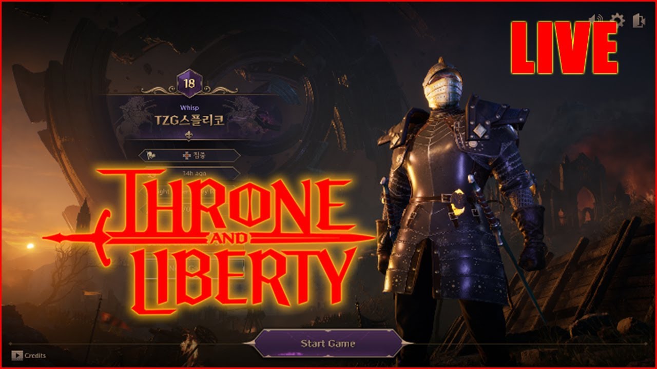 How To Play Throne and Liberty KR Version with English Translation 