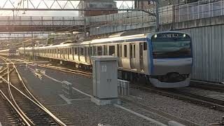 相鉄11000系11005編成快速横浜行　西谷駅到着