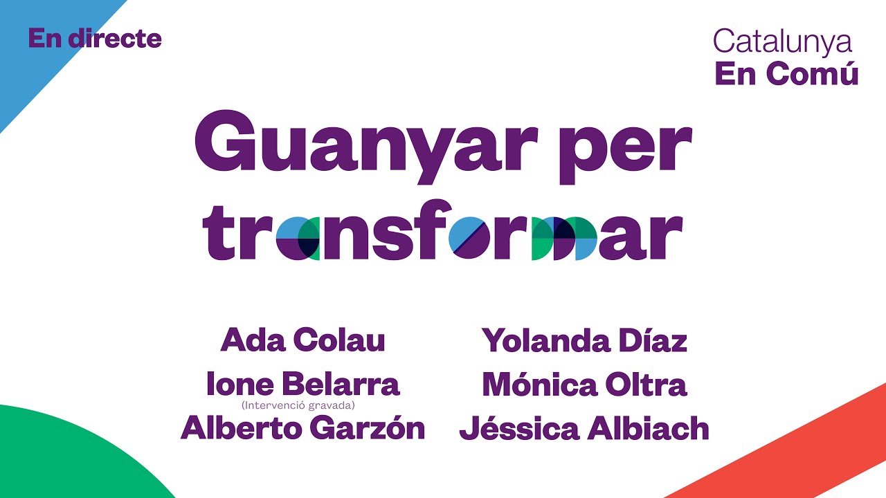 DIRECTE Guanyar per Transformar