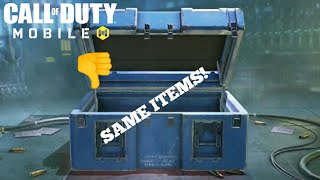 AGAIN... These crates gave me NOTHING! - COD Mobile