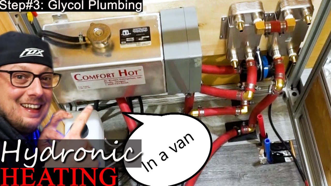 Hot air and water NO PROPANE FOUR SEASON VAN LIFE EP.43 YouTube