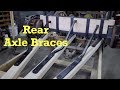 Forging Heavy Iron Braces in Building the Rear Axle Assembly | Engels Coach